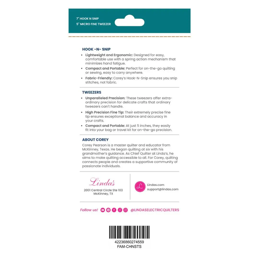 Corey's Hook-N-Snip & Tweezer Set - Image 7