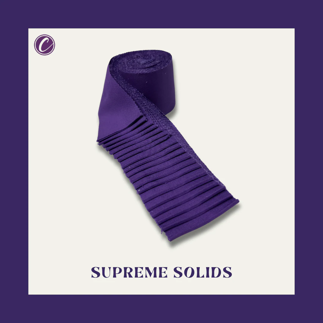 Supreme Solids - 2.5" Roll - Deep Lavender (20 cuts) - Image 4