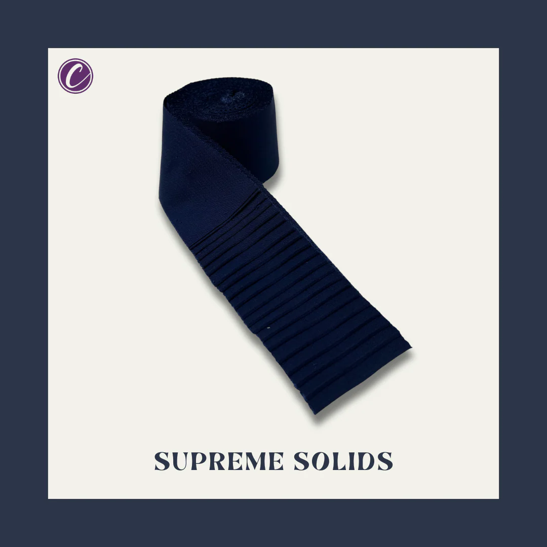 Supreme Solids - 2.5" Roll - Navy (20 cuts) - Image 4