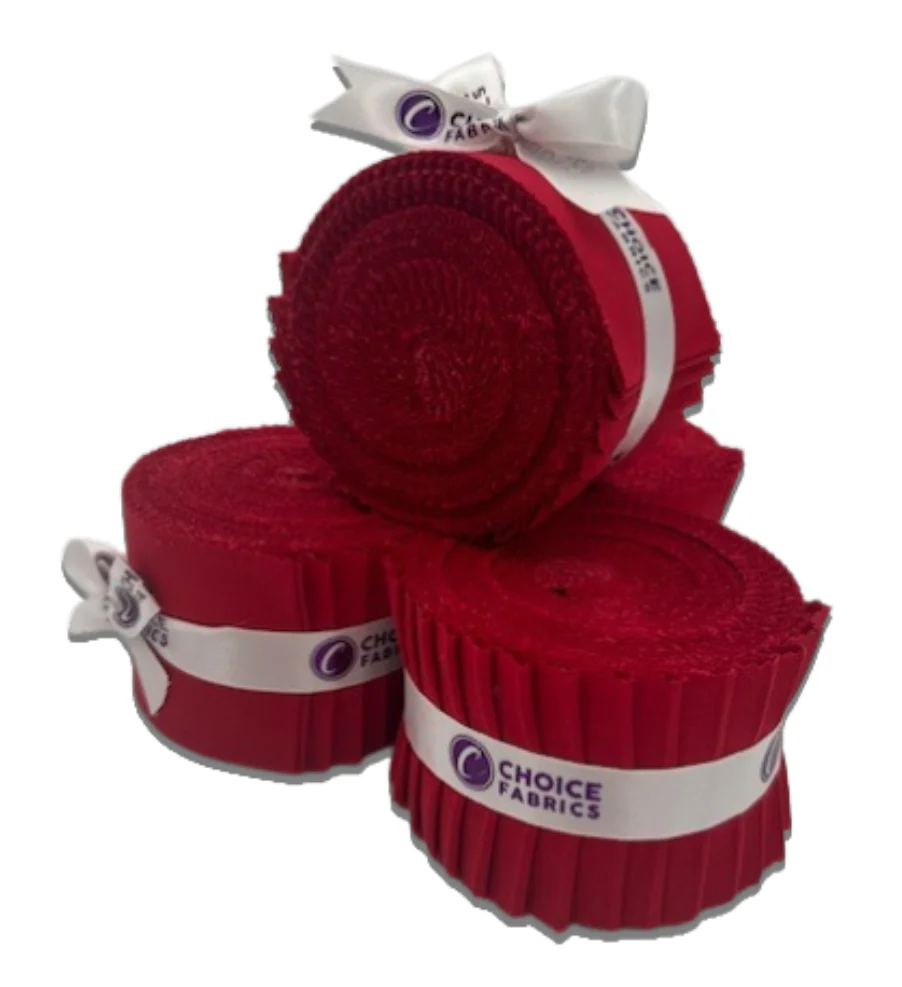 Supreme Solids - 2.5" Roll - Scarlet (20 cuts) - Image 5